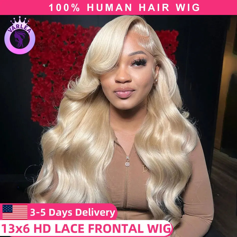 Blonde 613 Hd Lace Frontal Wig 13x6 Body Wave Lace Front Wig Blonde Wig Human Hair 13x4 Lace Front Wig Blonde Human Hair Wigs