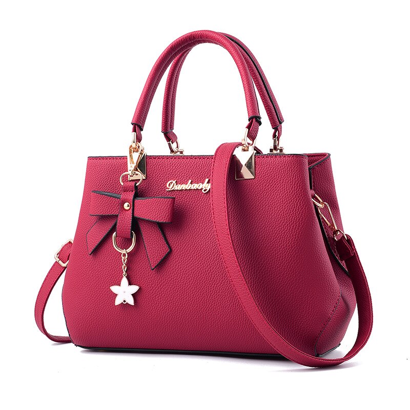 Women Bag Shoulder Handbag Messenger Bags Women Vintage Fashion Luxury Top-Handle Composite Bag Purse Wallet Leather