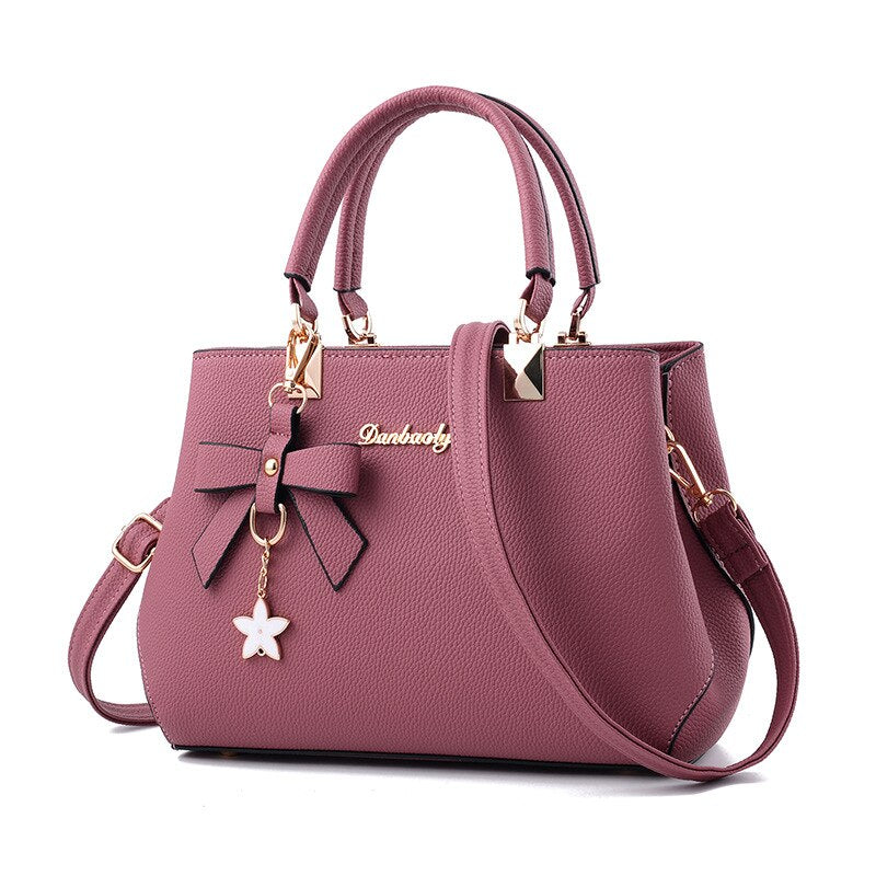 Women Bag Shoulder Handbag Messenger Bags Women Vintage Fashion Luxury Top-Handle Composite Bag Purse Wallet Leather