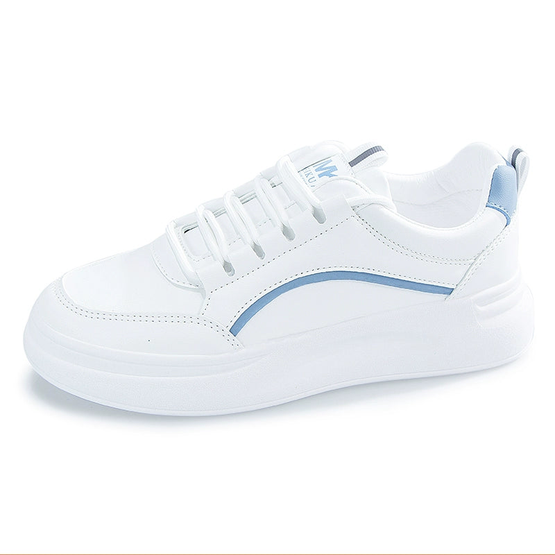 Leather Breathable White Shoes Female 2023 Summer New Arrival k-styles