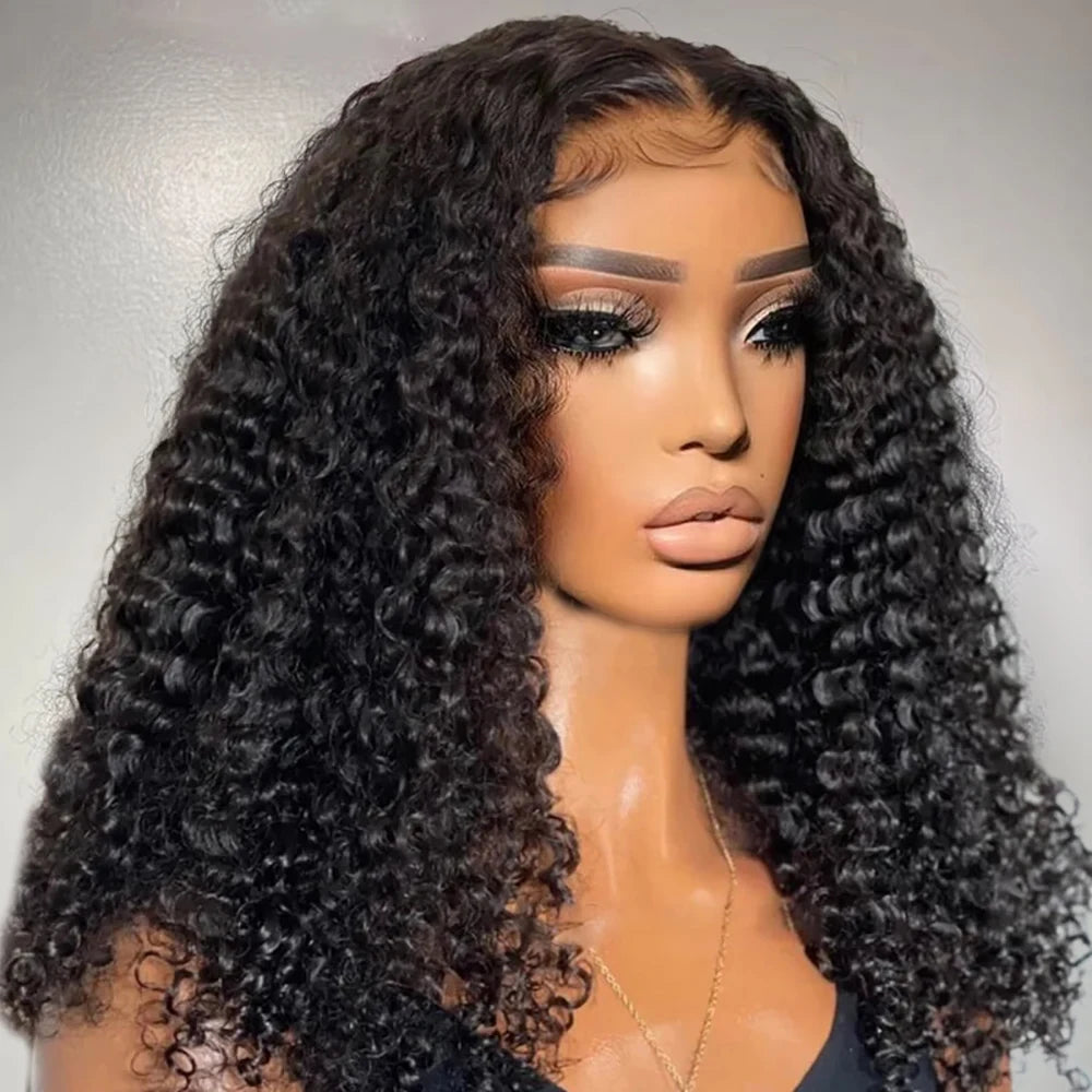 Deep Wave 13x4 Bob Wigs Curly 7x5 Glueless Human Hair Wigs Ready To Wear Water Wave Lace Frontal Wigs For Women Pre Cut No Glue