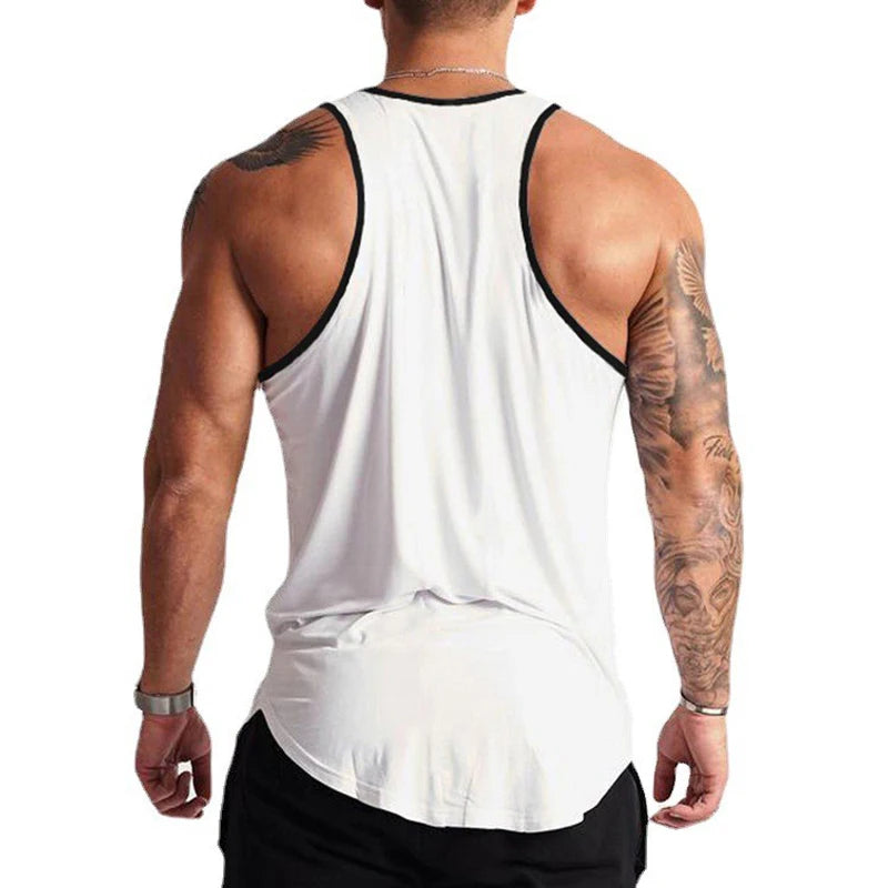 Michigan Midwestern USA Print Sport Singlets Cotton Breathable Sleeveless Gym Bodybuilding T-Shirt Mens Fitness Muscle Tank Tops