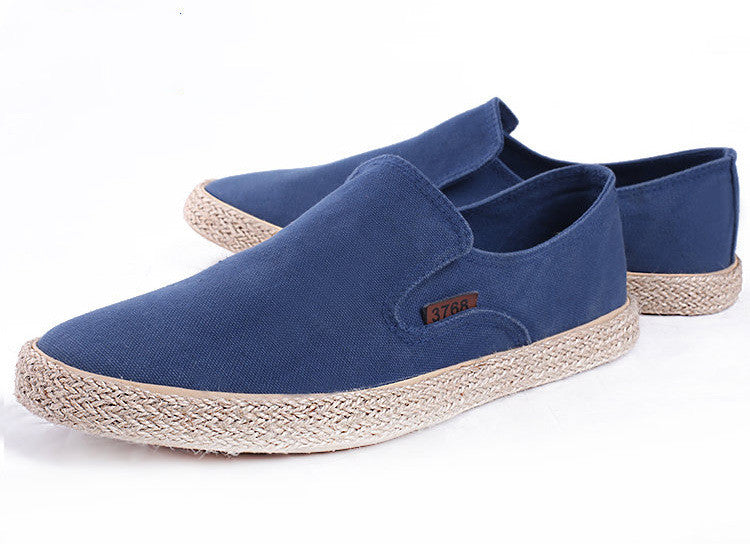 New Hemp Rope Canvas Shoes Straw Shoes Men