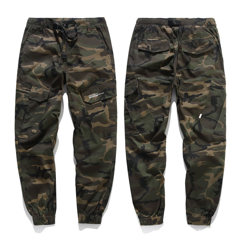 Men&amp;#39;s Jogging Cargo Pants Men Camo Joggers Military Tactical Trousers Man Spring/Autumn Oversize Cargos Harem Pants Mens Legging