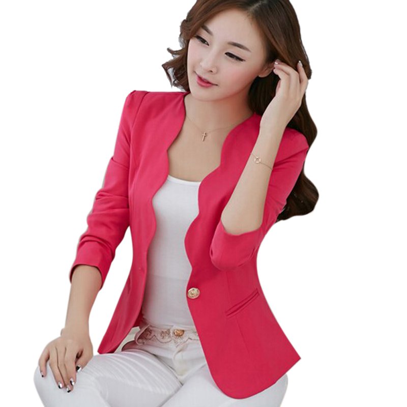 Levmjia Women's Blazer Suit Jacket Business Coat Long Sleeve Women’s  Fashion Casual Loose Solid Color Suit Suit Office Two-piece Suit