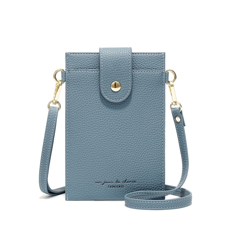 Fashion Designer Thin Messenger Bag Women Small Shoulder Bag Ladies Cell Phone Pocket Mini Crossbody Bag Female Card Purse