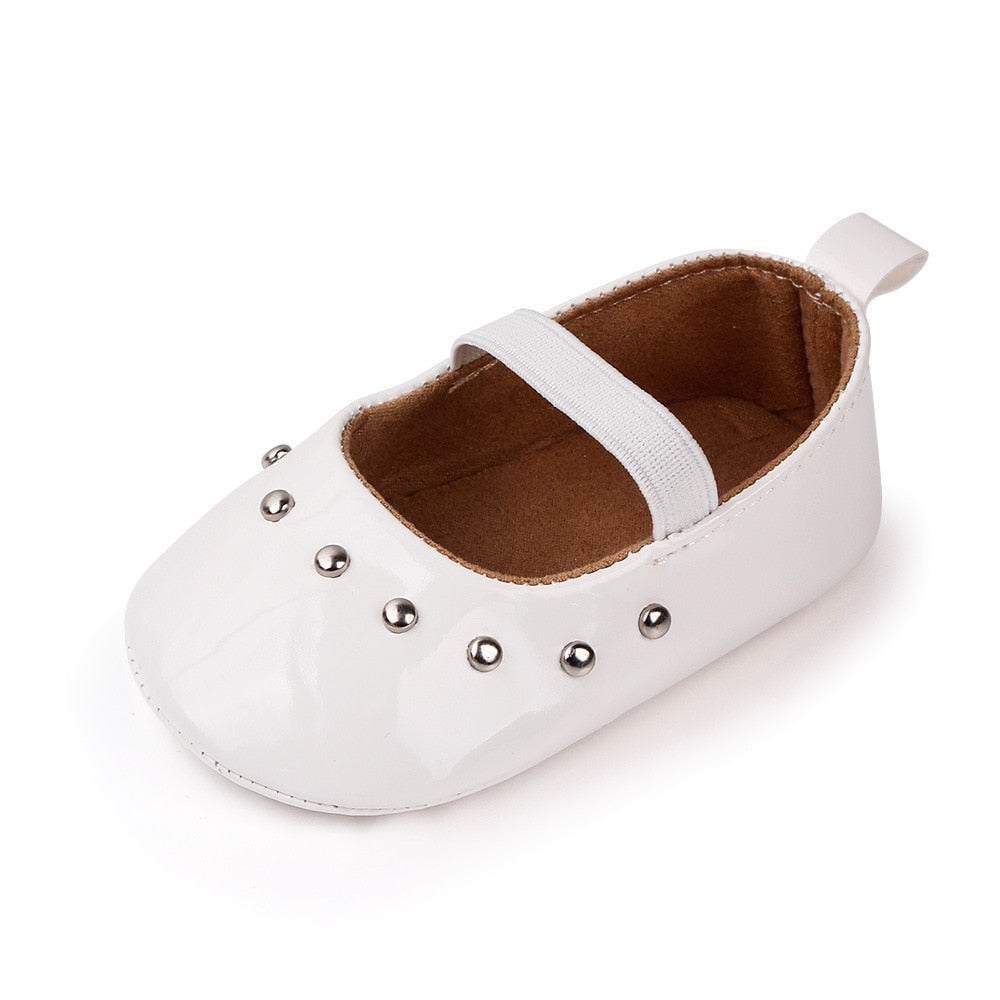 Newborn Baby Girls Shoes PU leather Buckle First Walkers Big Bow Summer Princess Shoes Party Wedding Baby Girl Shoes