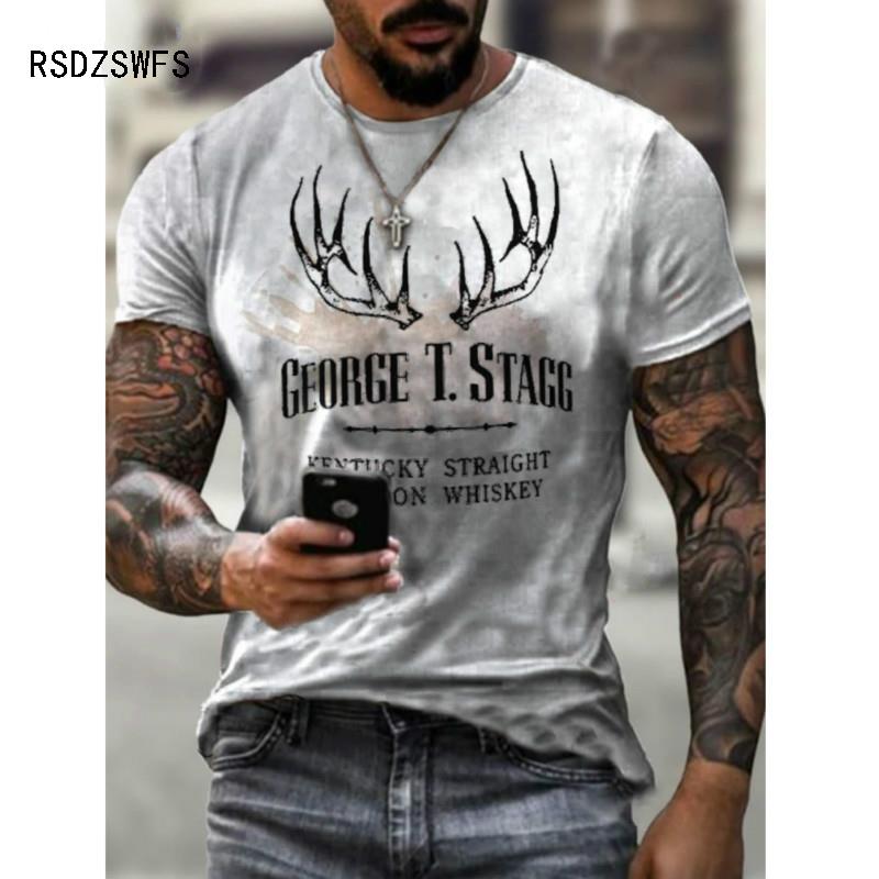 Handsome Men T Shirt K Crown 3D Printing Short Sleve Tees Fashion Men Streetwear Personality Tops 2021 Summer Unisex Tops