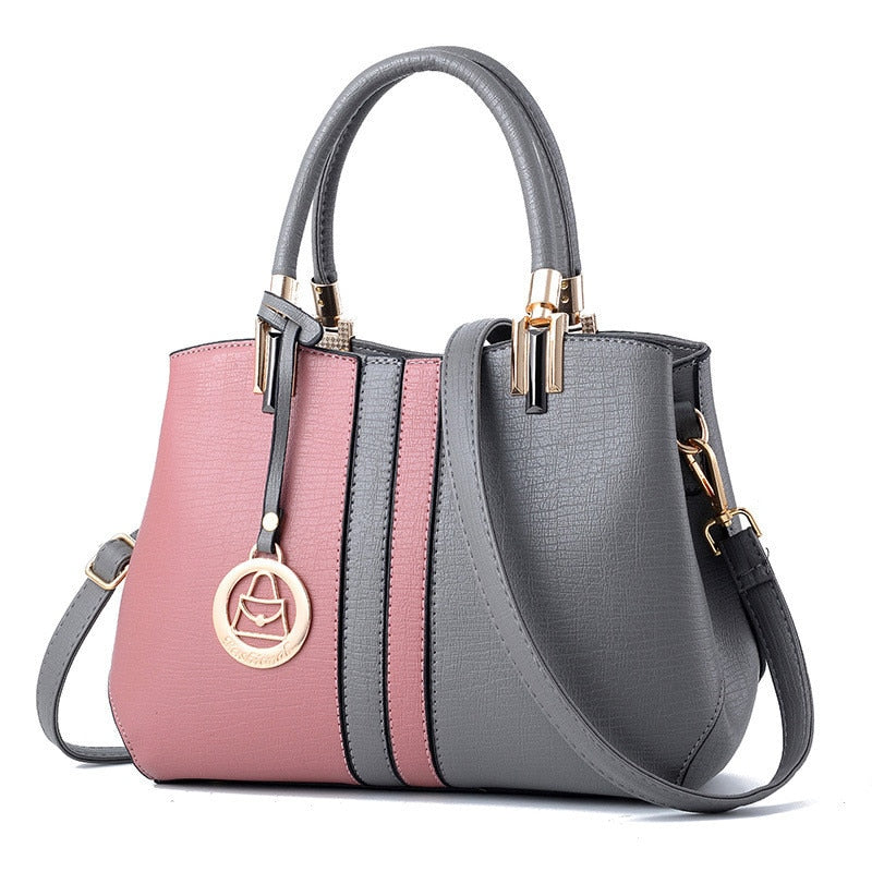 YINGPEI Women Handbags High Quality Women Bag Fashion Patchwork Designer Ladies Big PU Leather Lady Shoulder Bag Tote Gifts