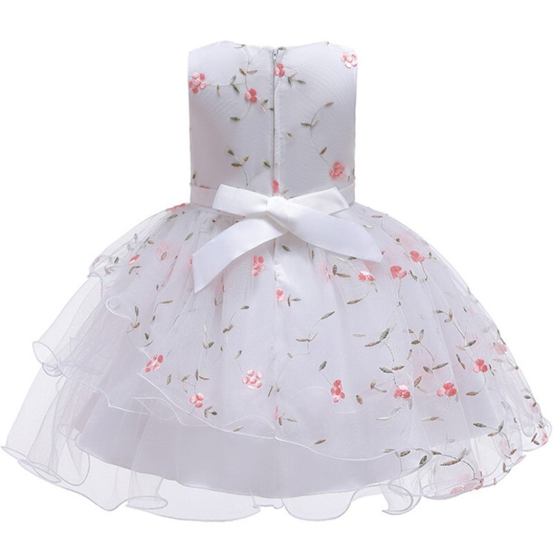 Lace Tulle Girls Pageant Dress Flower Girl Dress for Wedding Floral Girls Party Princess First Communion Gowns 3 4 6 8 10 12 Y