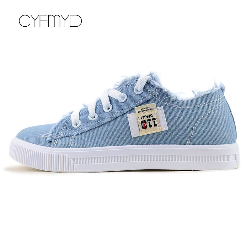 Wome Canvas shoes casual lace up