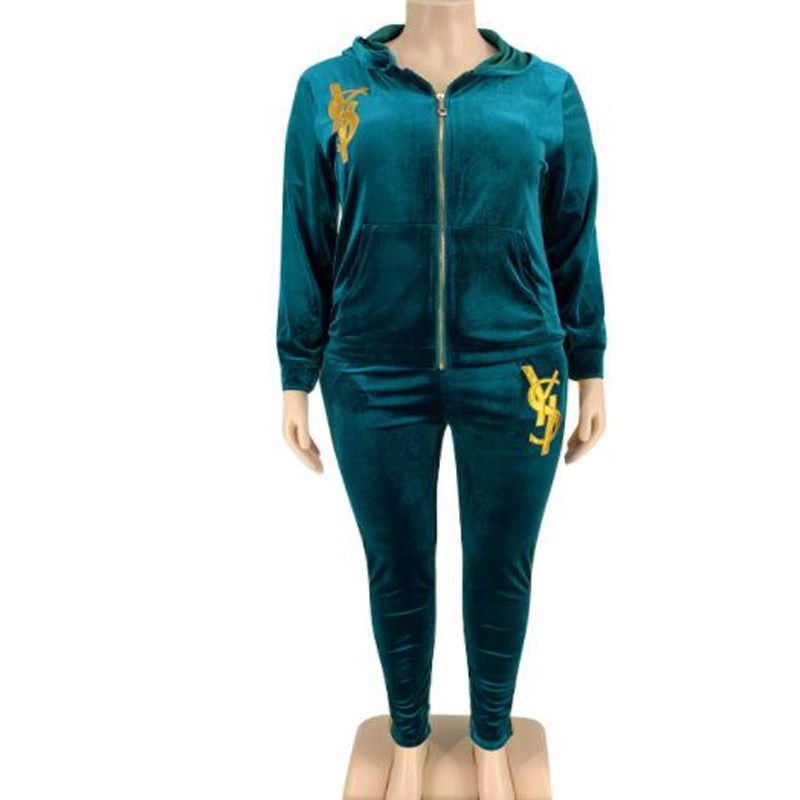 New African Clothes XL-5XL For Women Two Piece Sets Tops + Pants Matching Set Patchwork Tracksuit Set Plus Size 4XL 3XL 5XL