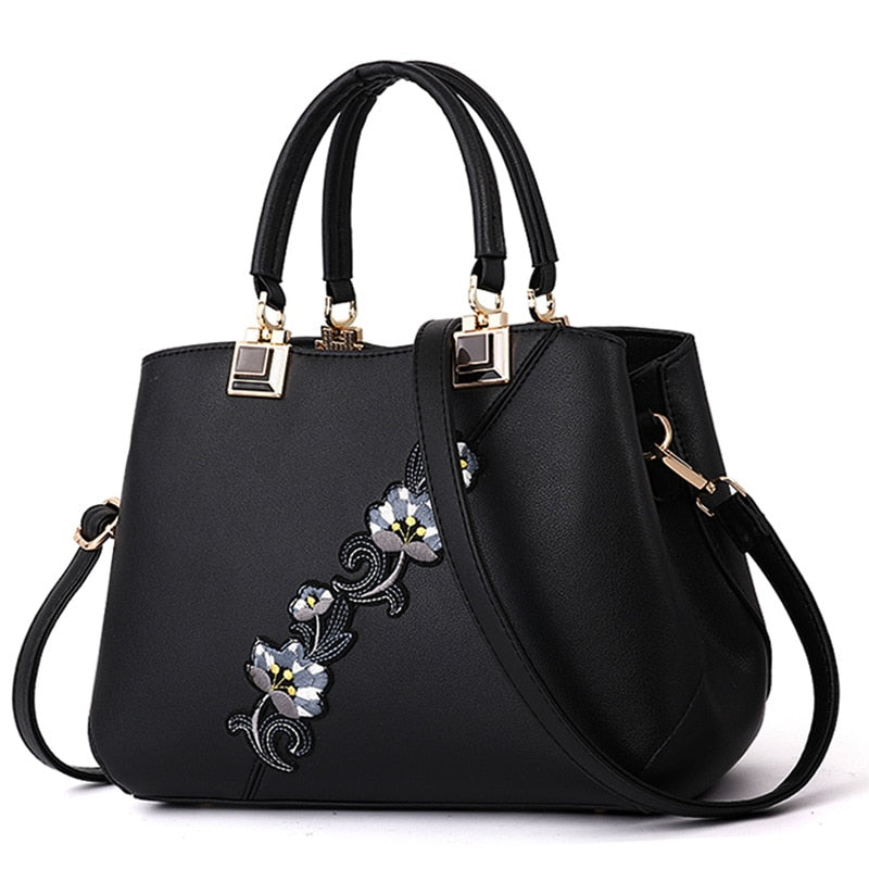 Embroidered Women Leather Handbags | Bags For Women 2023