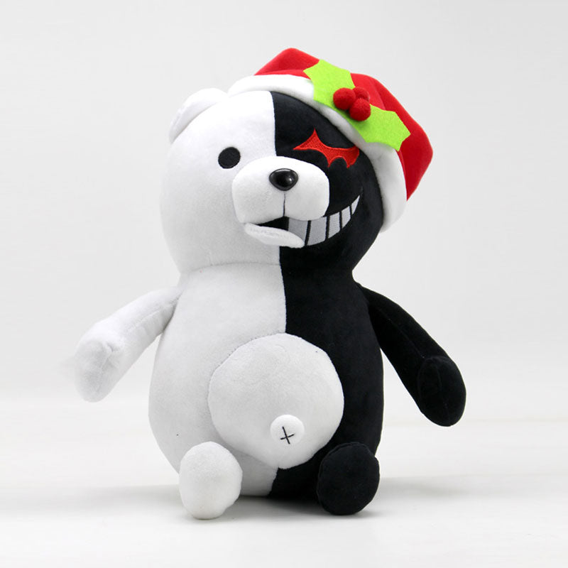 Dangan Ronpa Super Danganronpa 2 Monokuma Black &amp;amp; White Bear Plush Toy Soft Stuffed Animal Dolls Birthday Gift for Children Kids