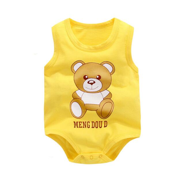 Orangemom Summer 2022 Baby Bodysuit Cute Penguin Style One Pieces Jumpsuit Cheap Baby Boy Clothes Newborn Vest Clothes Baby Boy