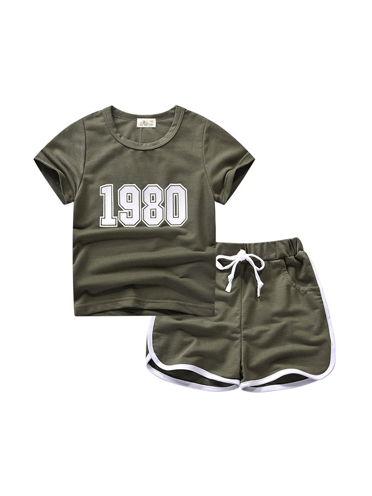 Be Top Summer Sports Korean Style Handsome Children&#39;s Clothing