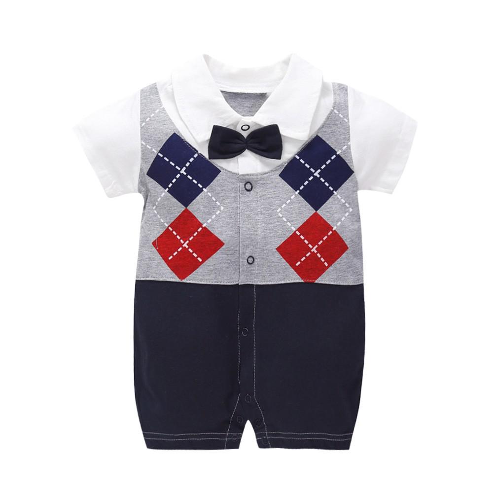 Baby Boy Clothes 2022 Toddler Costume Spring Summer Newborn Baby Clothes With Cotton Short Sleeve Kid Clothing Boy Romper