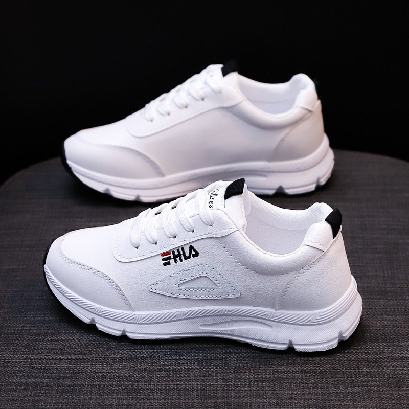 White Shoes For Women Sneakers 2023 Breathable Women&amp;#39;s Sports Shoes Outdoor Walking Flats Woman Spring Casual Shoe Lady Sneaker