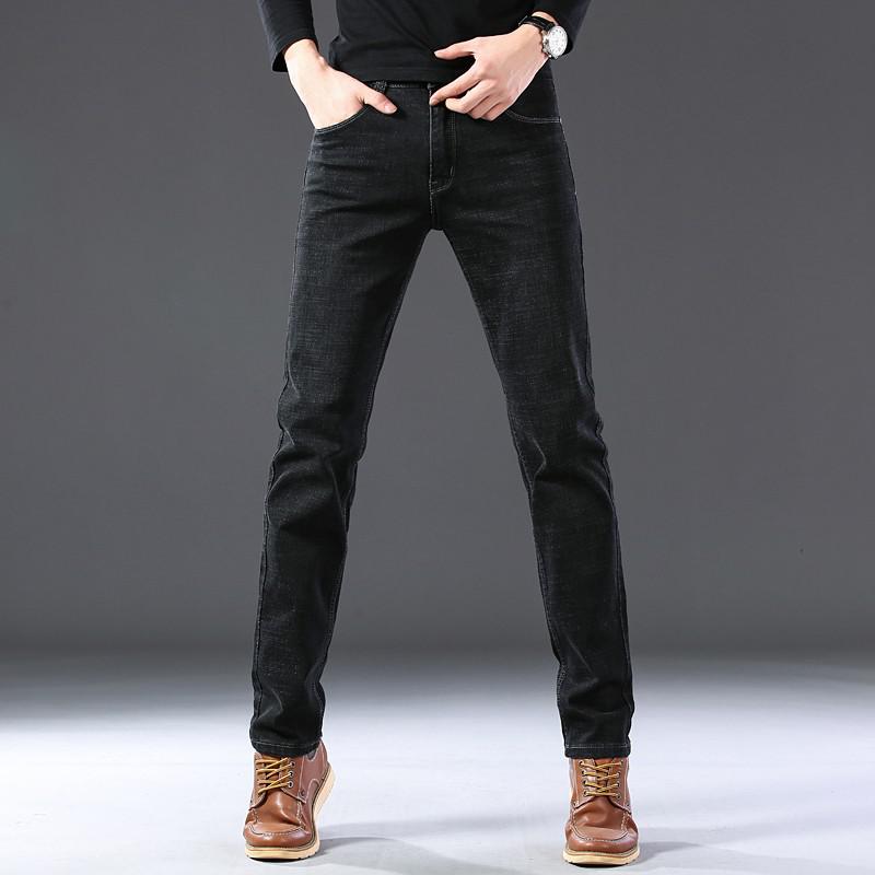 SULEE Brand 2022 New Fashion Utr Thin Light Men&#39;s Casual Summer Pants  Style Jeans Skinny  Trousers Tight Pants Solid Colors
