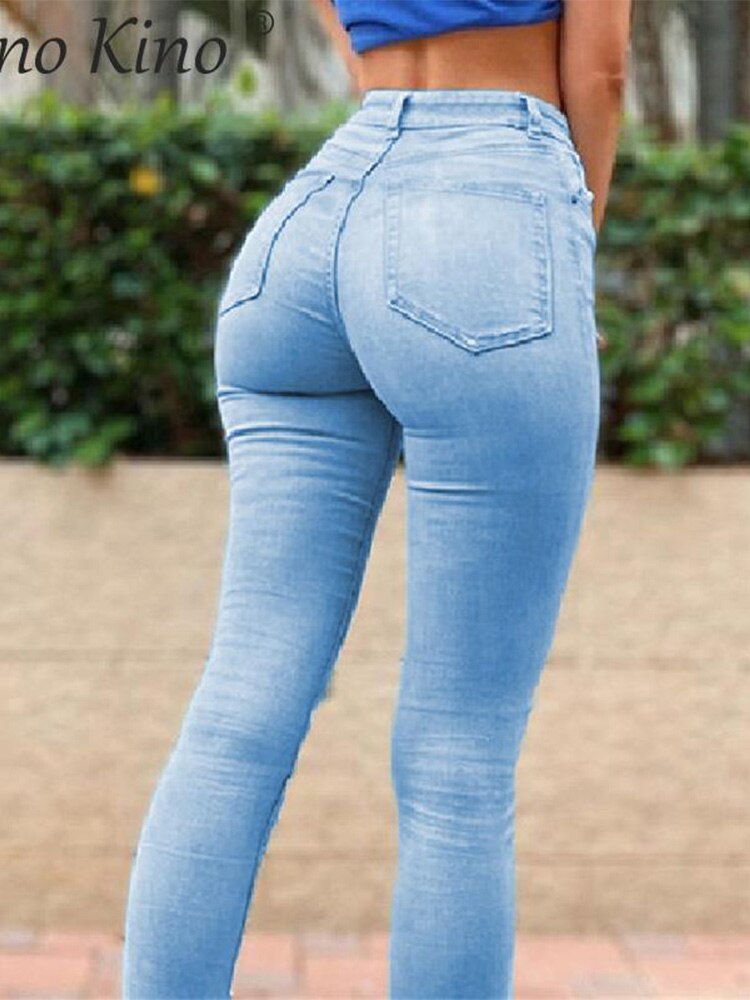 Sexy Skinny Jeans Women High Waist Butt-lifting Oversized Ladies Long Jeans Fashion Leggings Stretch Denim Female Trousers 2022